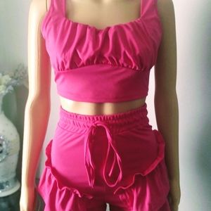 Pink "Round The Way Girl" Set